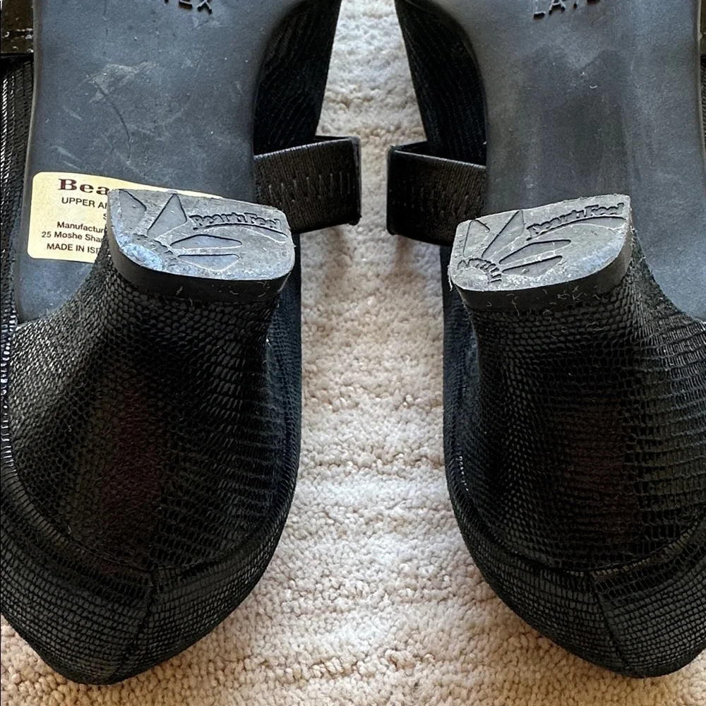 BeautiFeel Victoria Luminous Suede Pump Black Black Patent EU 40 US 9-9.5